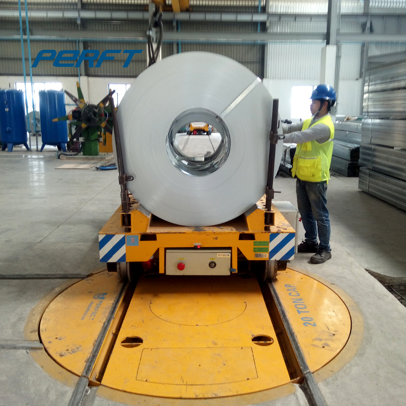 turntable transfer cart