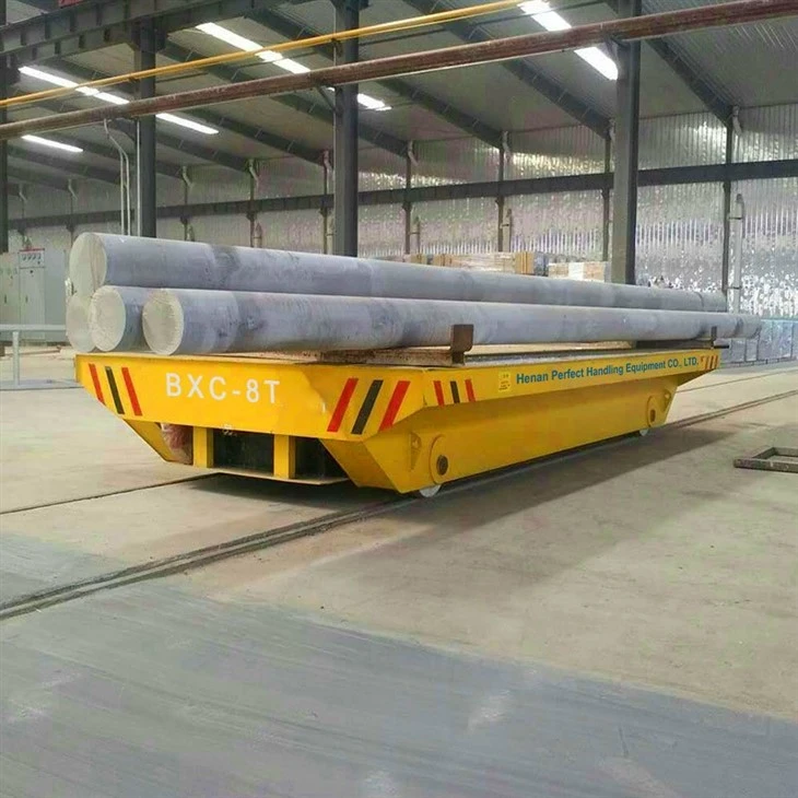 Rail Transfer Cart For Industrial Product Handling 35 Ton