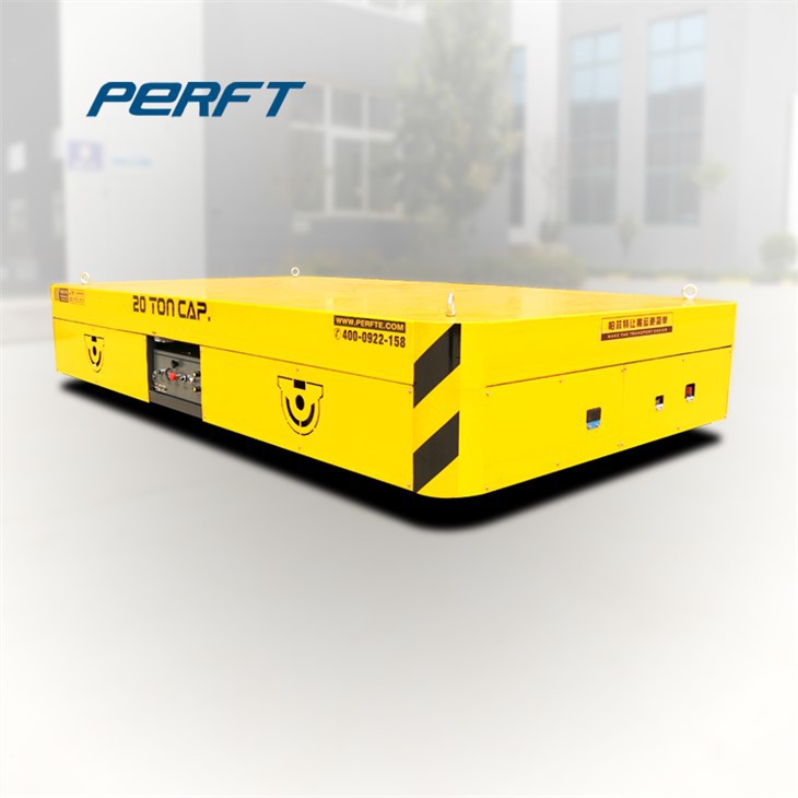 Capacity 10T Heavy Duty Motorized Trolley Mobile Molten Steel Foundry